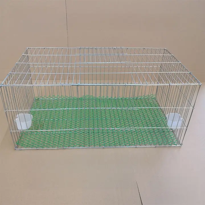 家庭用 亜鉛メッキ鋼製 鳥類・うさぎ用飼育ケージ【鳩・クウガン・鶏・ウサギ対応】