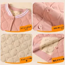 暖かさを保つ！子供用裏地付きジャケット【学校制服対応・冬用・男女兼用】