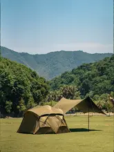 gooutspringhill 小型半球型テント【アウトドア・キャンプ用・宿泊対応】