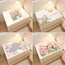 防塵・防水・耐熱のチューリップデザインテーブルマット【飾り布・多用途】