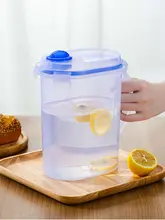 大容量3L冷水ポット【耐熱プラスチック製・果汁用・2L仕様】