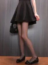 シンプルで使い勝手の良い黒のパンティストッキング【春夏・柔らかい着心地】