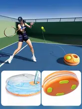 テニス練習器【シングルリバウンド設計・自動スチールワイヤー・成人用】