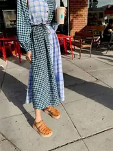 中空ローマスタイルのバックル サンダル トレンド