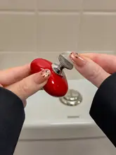 陶器製ハートデザイントイレボタンカバー【汎用・トイレ水タンク用】