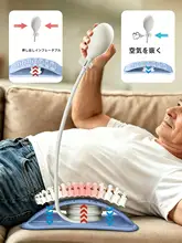 調整可能なエアバッグ腰椎矯正具【背筋を伸ばす・腰部のストレッチ＆牽引】
