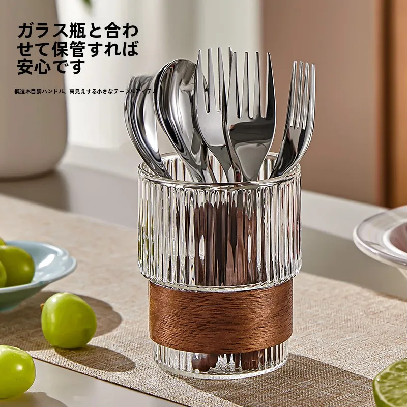高級ステンレス製フルーツフォークセット：おしゃれな洋食器としてのデザインと実用性