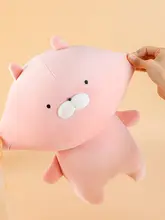 可愛いピンクのウサギとクマの毛布玩具【極上の柔らかさ・抱き枕・寝室用】
