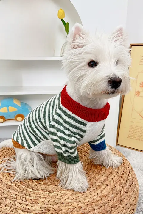 ペット用冬用セーター【犬猫兼用・可愛いデザイン・暖かいウェア】