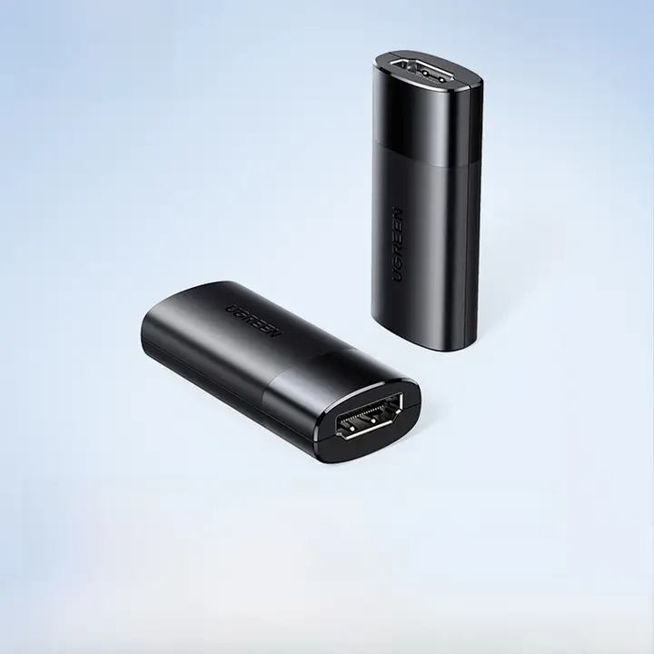 HDMI延長アダプタ メス-メス 信号増幅 4K高画質 カップリング 変換コネクタ