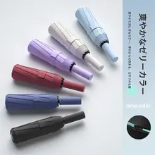 自動開閉日傘【UVカット・ブラックコーティング・収納ケース付き・軽量】