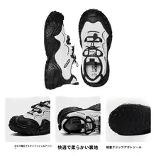快適な厚底アウトドアシューズ【春秋用・通気性・レトロデザイン・フリップフロップ】