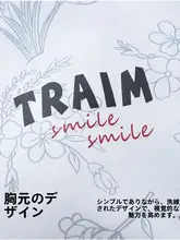快適な夏用ナイトドレス【胸パッド付き・ミディ丈・フラワープリント・コットン100%・ショートスリーブ】