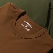 アメリカンビンテージ風 ストレッチコットンTシャツ【無地・重厚感のある素材】