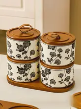 ストレージジャー 家庭用 密封ジャー 高デザイン コーヒー豆ジャー