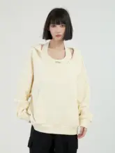 フード付きスウェットシャツ レディース 秋冬 オーバーサイズ ゆったり スタイル