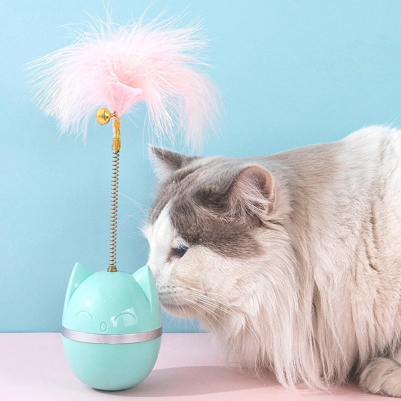 耐噛性キャットボールおもちゃ【羽毛付き・鈴音・バランスボール・子猫用】の実際の使い勝手とは