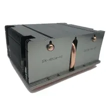 パッシブ ヒートパイプ アルミニウム フィン ファンなし LGA2011