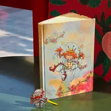 妖精のポケットオリジナルデザインノート【趣味の柄・方眼タイプ】