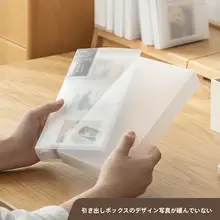 大容量収納アルバム【プラスチック収納・ポラロイド対応・四つのグリッド】