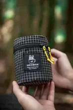 HIKEMAN アウトドア用チタンカップ収納バッグ【耐久性抜群・キャンプ用・衝撃保護】