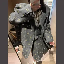 トレンディな女性用スーツセット【秋季・上品なデザイン・二重仕立て】（セットアップ対応）