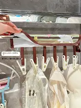 携帯型布製折りたたみハンガー【旅行用・衣服干しに最適】