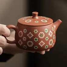 陶製紫砂茶器セット【湯呑み・贈答用ギフトボックス付き】（セットアップ対応）