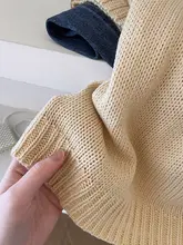 シンプルで快適な夏用ニットTシャツ【大きいサイズ・ゆったりシルエット・短袖】