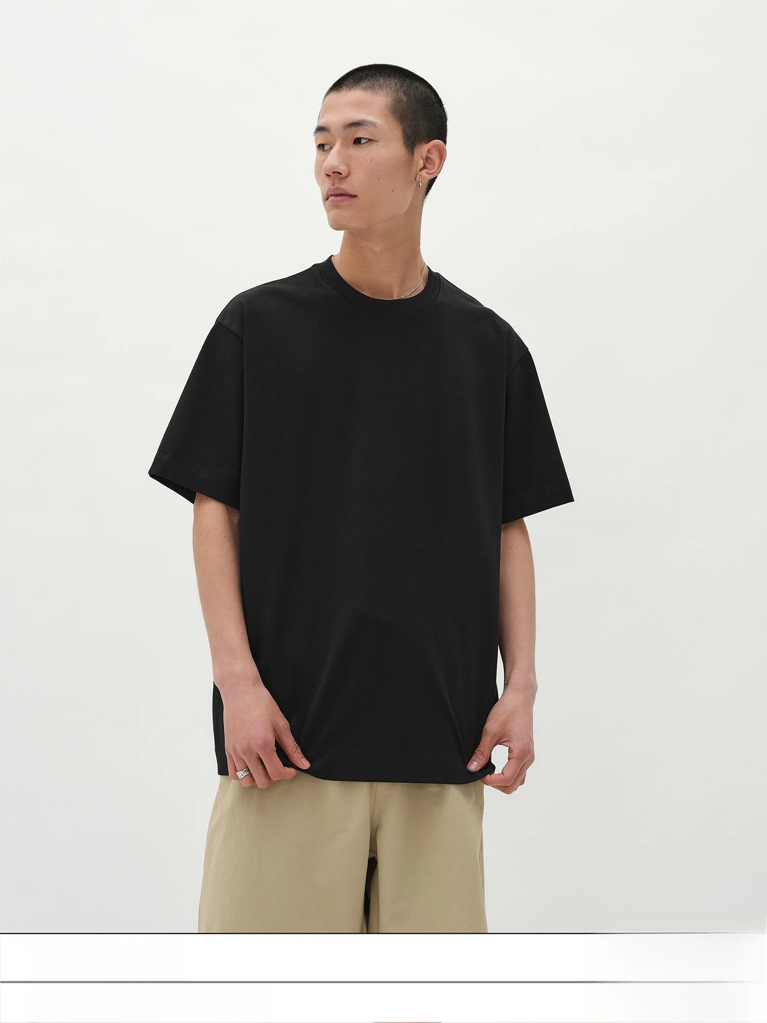 コムデギャルソン ボーダーTシャツのサイズ感は実際どうなのか？