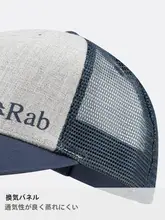RAB アウトドア 男女兼用 カー文化ロゴ付き調節可能な軽量ランニング日除け帽子