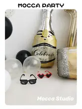 数字バルーン 白 金 インスタ映え 誕生日 デコレーション 男性 大人 パーティー 飾り付け 18 30 40