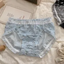 フランス風セクシー少女用パンティ【透過性・快適な三角パンツ】