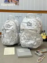 レトロなドット柄のリュックサック【軽量・アウトドア・学生用】（セットアップ対応）