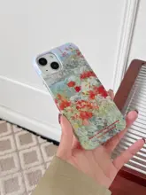 油絵デザインのスマートフォンケース【対応機種：S24Ultra、S23+、S21Ultra、S22+、S21、S23Ultra、S25Ultra】