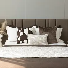 わびさび風モデルルーム ベッド ティッシュタオル ベッド キャップ ベッド スカート