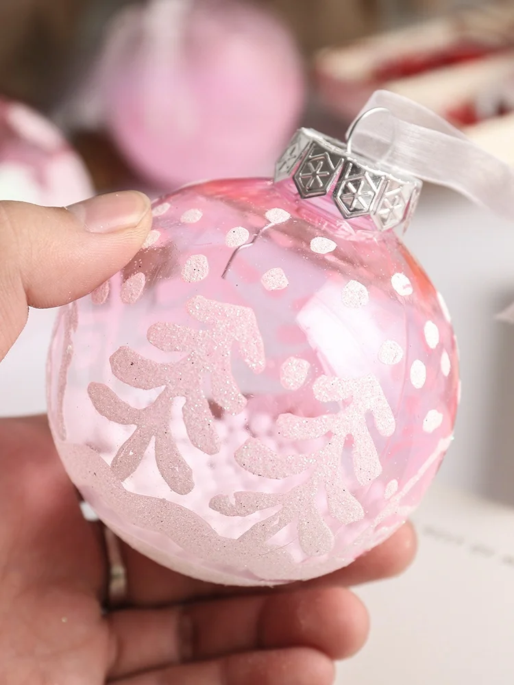 7.5cm カラフル透明クリスマスボール 装飾用 DIY手作り材料 おすすめの使い方と比較