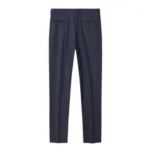 極上の柔らかさの羊毛スーツパンツ【春秋用・男性用・高品質素材】