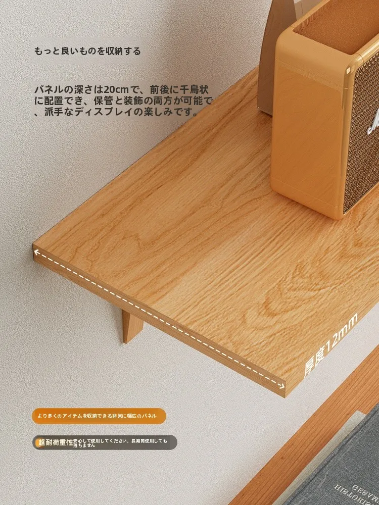 韓国インテリアを再現｜カフェ風部屋の作り方　壁掛け収納ラックの設置術と視覚バランス