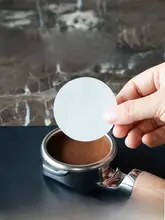 フレンチプレスコーヒーメーカー【モカポット・取っ手付き・円形フィルター】