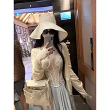 フィットのワイドパンツ【フリルデザイン・夏用・ウエストゴム】