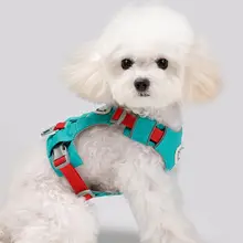 軽量化ペット用犬用ハーネスリード【小中大型犬対応・胸部サポート】
