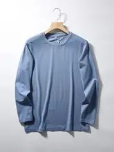 極上の柔らかさ！吸湿速乾の長袖Tシャツ【メンズ・クルーネック・無地・通気性】