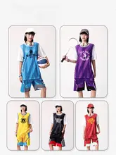 大学生向けバスケットボールウェア【女性用・高デザイン・練習用・試合用】（セットアップ対応）