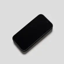 スマホケース iPhone 17 Pro 16 15 14 対応 マグネット ヴィンテージ チェック柄 ミニハート ブラック マットフレーム フルカバー ストラップホール付き 高級感