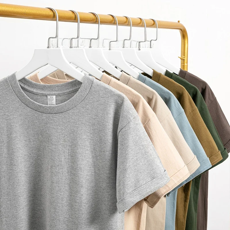 極上の柔らかさのコットンショートスリーブTシャツ【夏用・シンプルデザイン・ユニセックス】 メンズ コーデの夏用アイテム