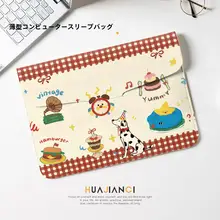 カラフルな小犬デザインのノートパソコン用インナーケース【適応機種多数・女性向け】