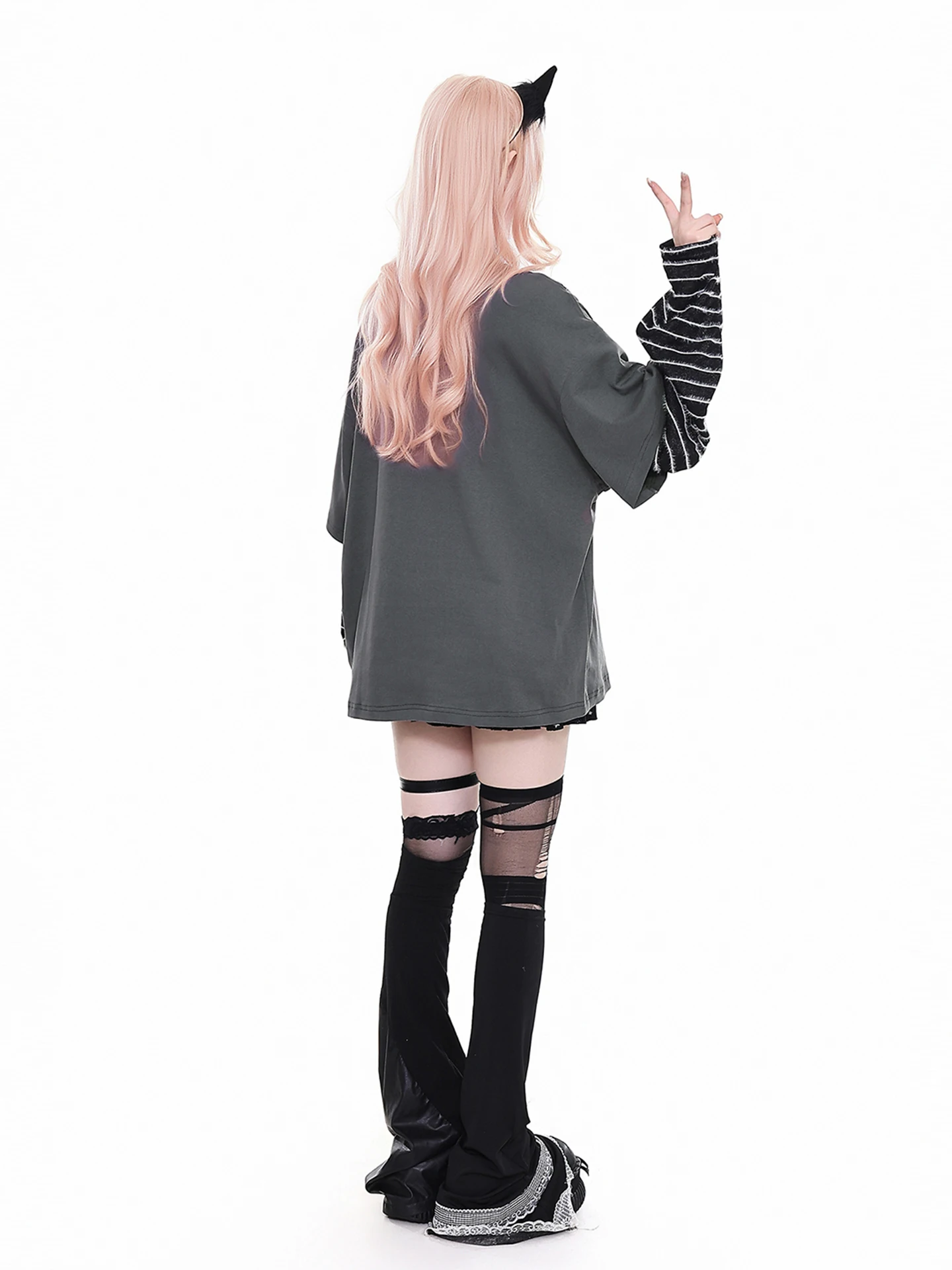 春用のレトロストリートスタイル 偽２点セットTシャツは20代の古着抵抗ファッションに最適か？