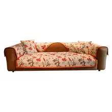 防滑アメリカンスタイルのソファカバー【高級皮製・季節を問わない・ソファ用クッション】