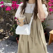 シンプルなワンショルダーバッグ【夏用・斜め掛け・マスタードイエロー】
